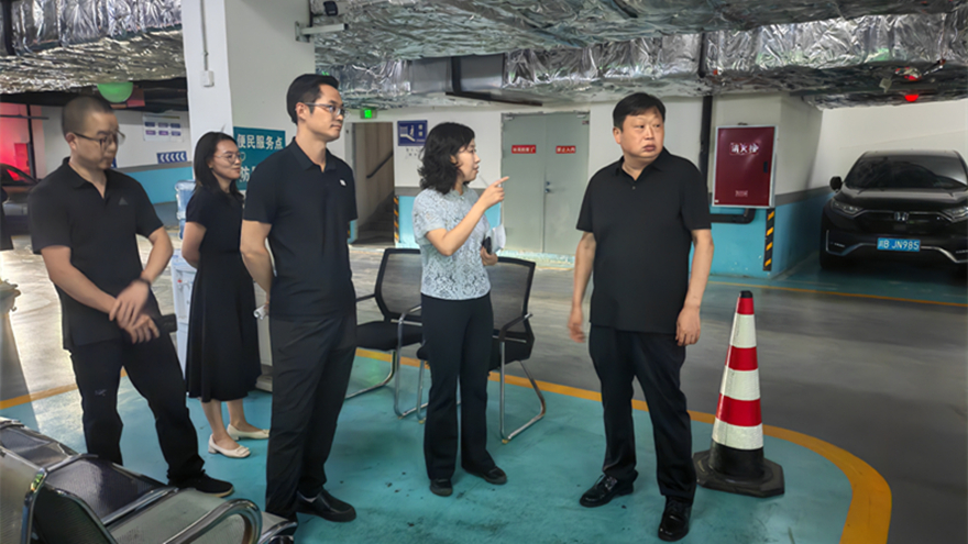 綿投集團黨委書記、董事長李桂炳調(diào)研城市停車項目
